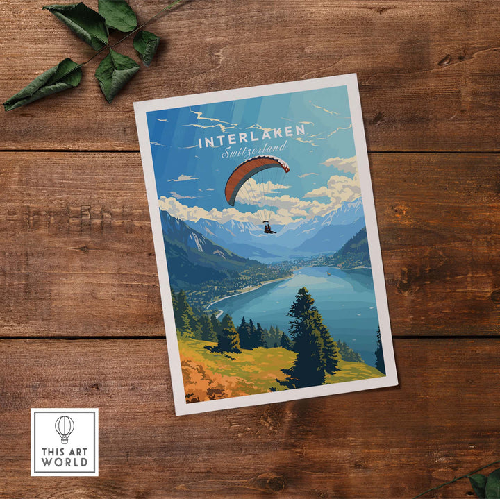 Interlaken Switzerland Poster