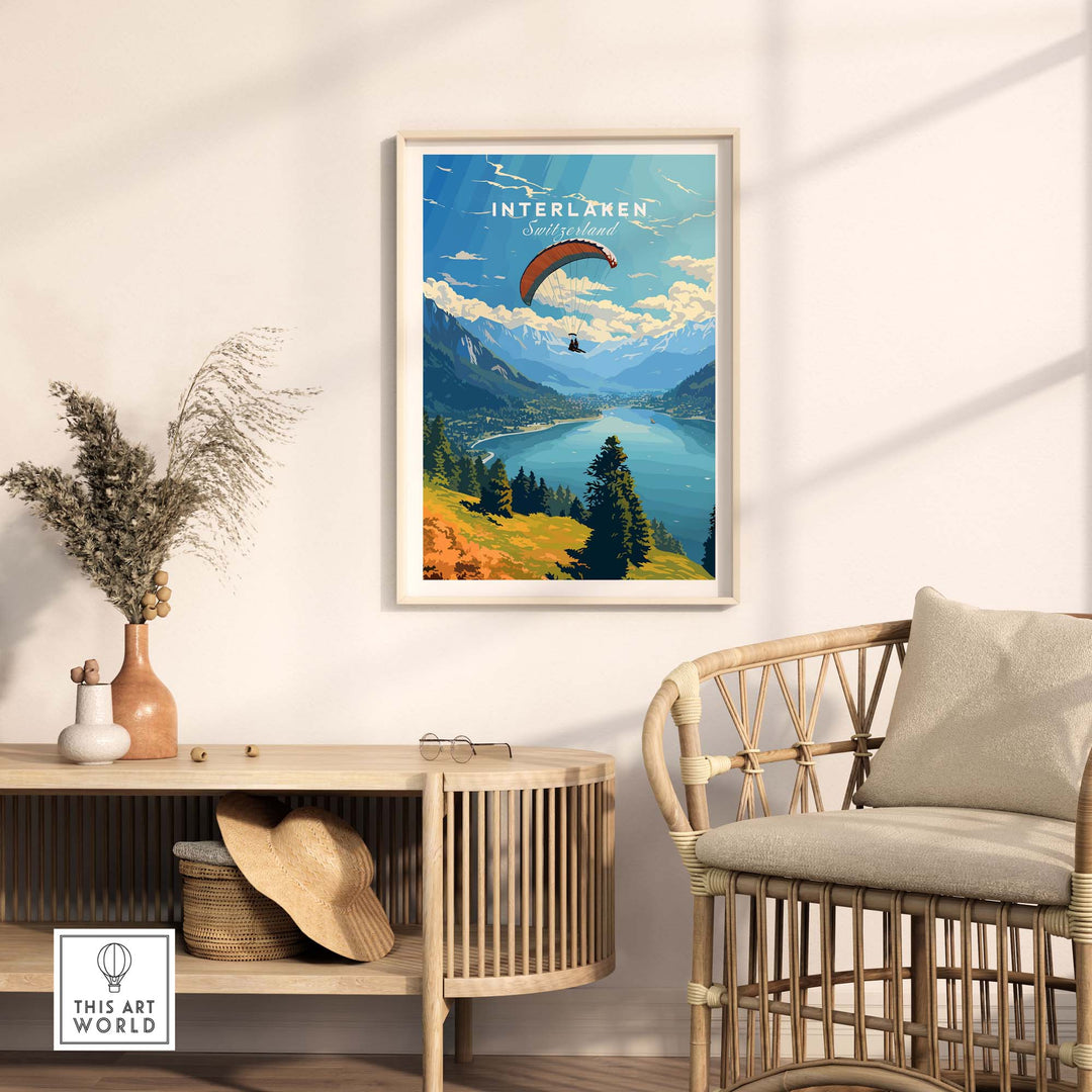 Interlaken Switzerland Poster