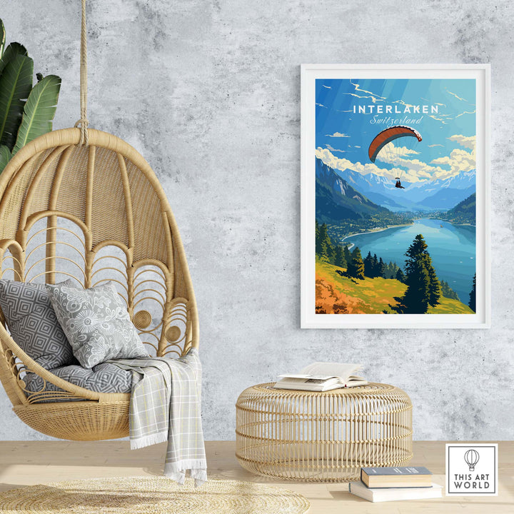 Interlaken Switzerland Poster
