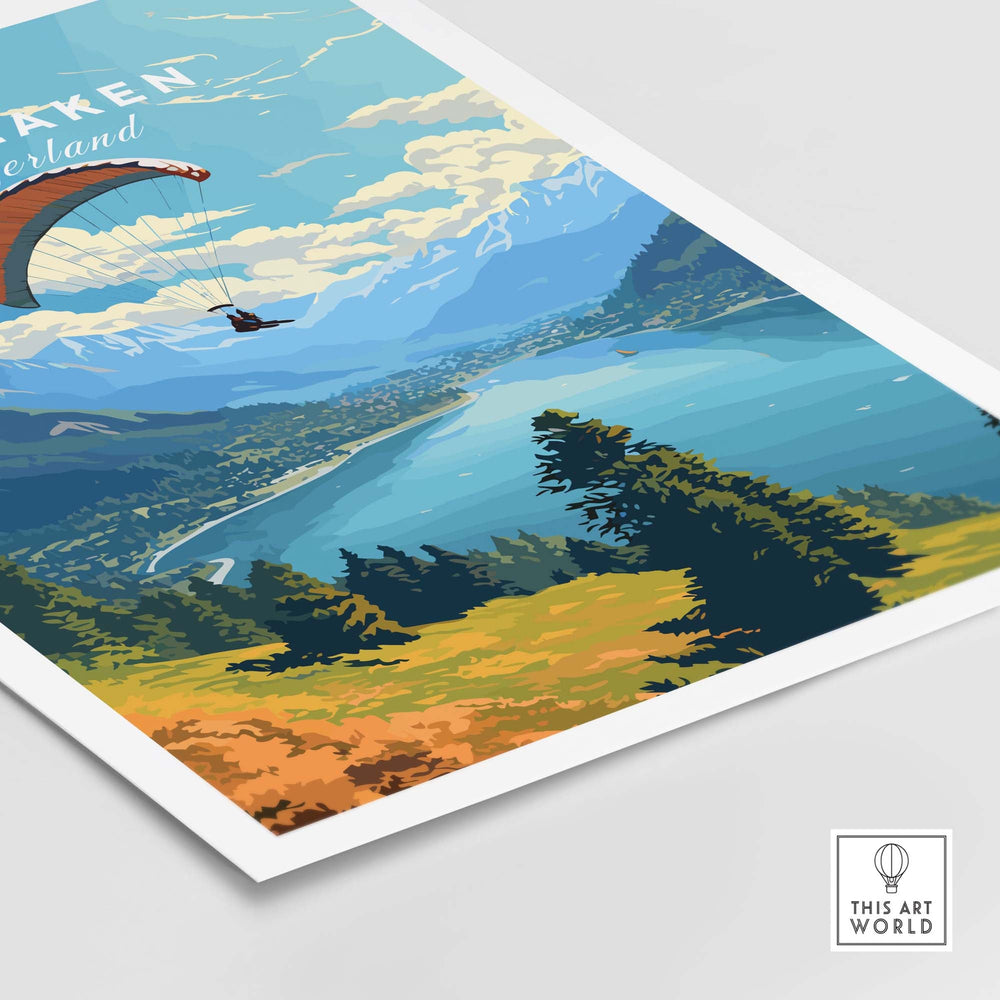Interlaken Switzerland Poster