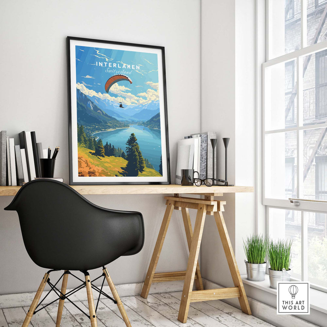 Interlaken Switzerland Poster