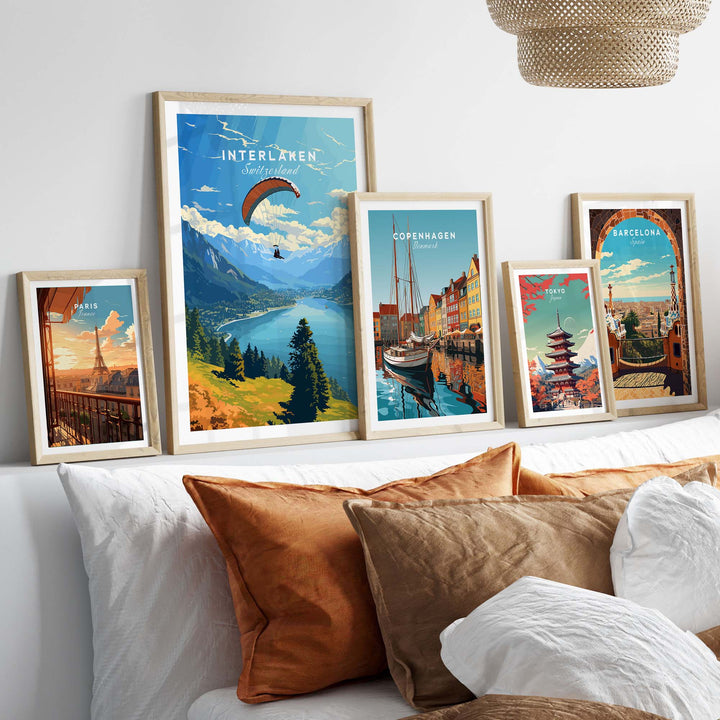 Interlaken Switzerland Poster
