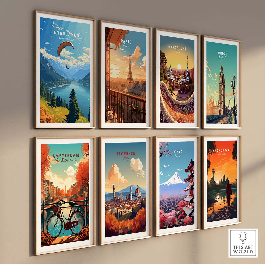 Interlaken Switzerland Poster