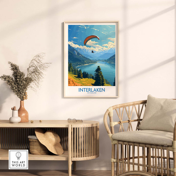 Interlaken Wall Art Print