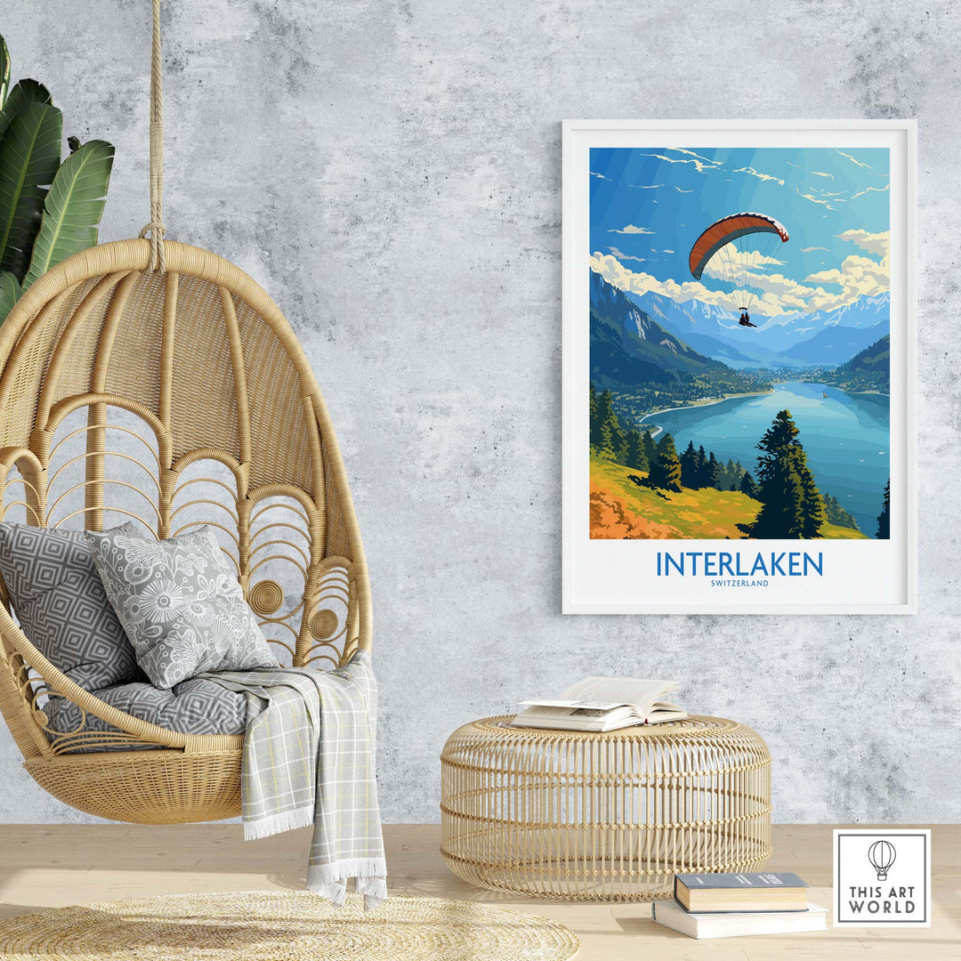 Interlaken Wall Art Print