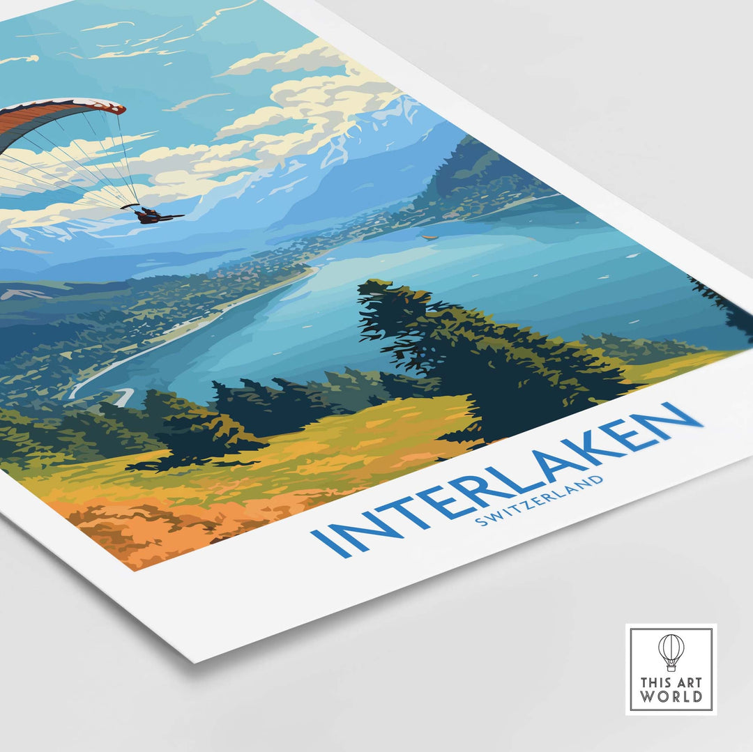 Interlaken Wall Art Print