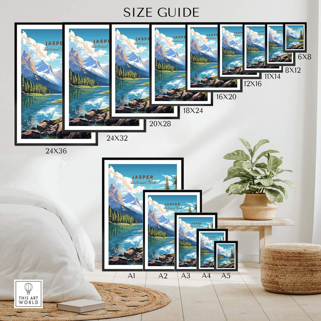 Jasper National Park Poster