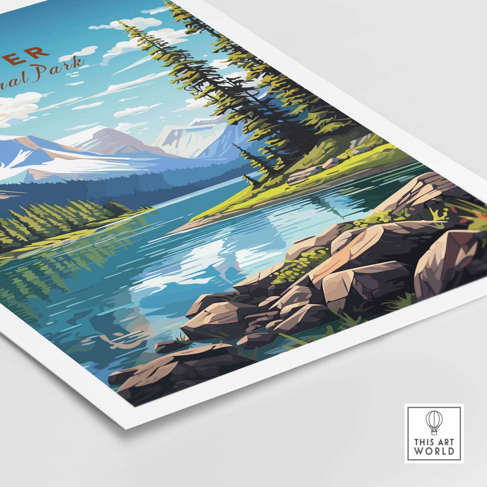 Jasper National Park Poster