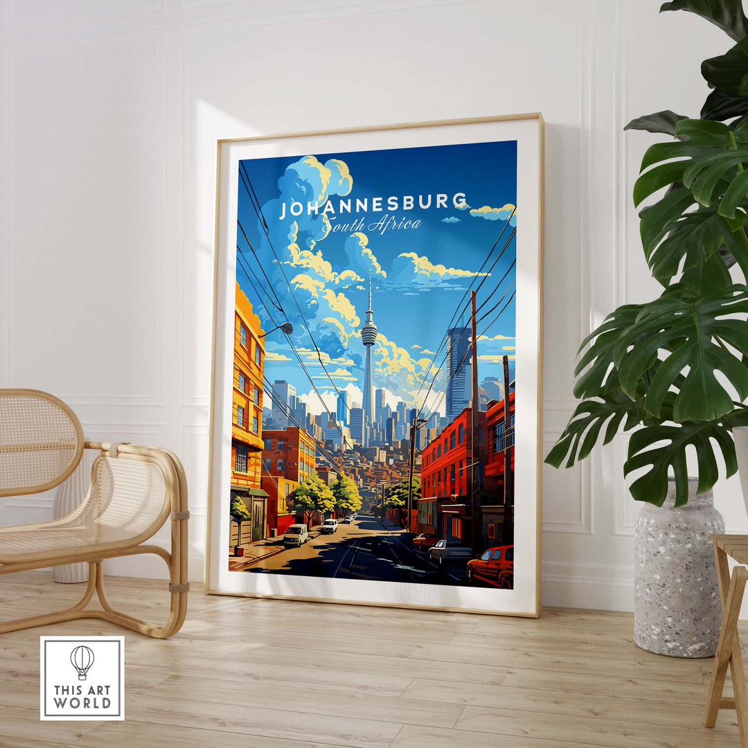 Johannesburg Poster