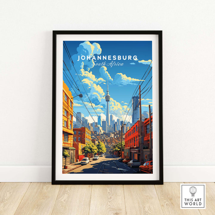 Johannesburg Poster