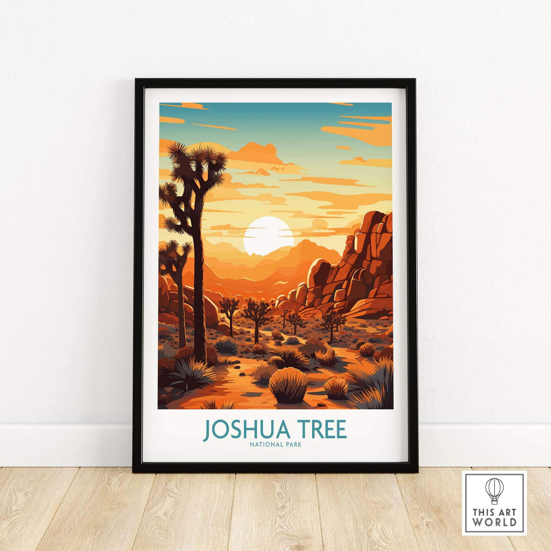 Joshua Tree Wall Art Poster