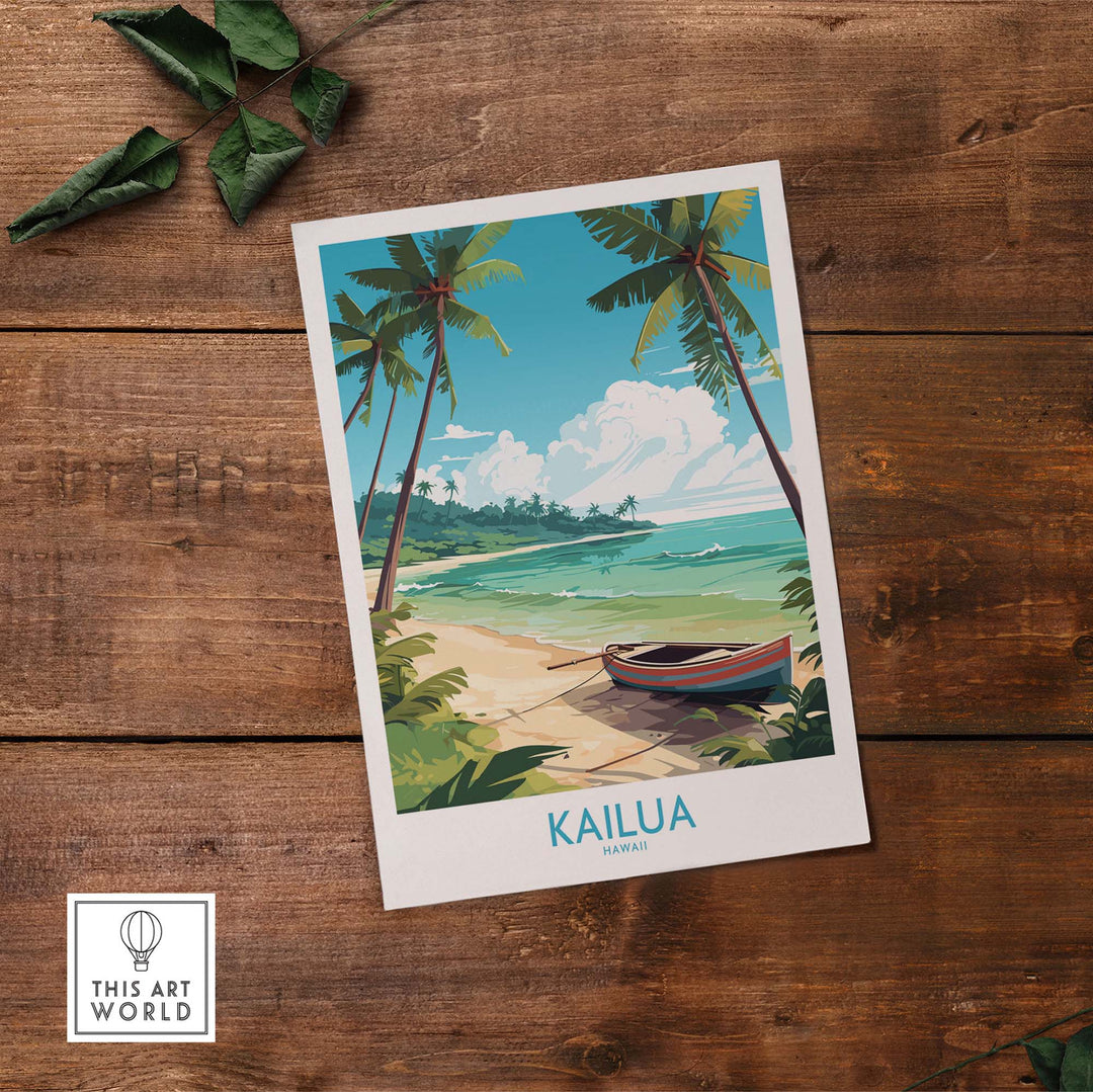 Kailua Beach Print