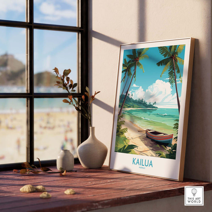 Kailua Beach Print