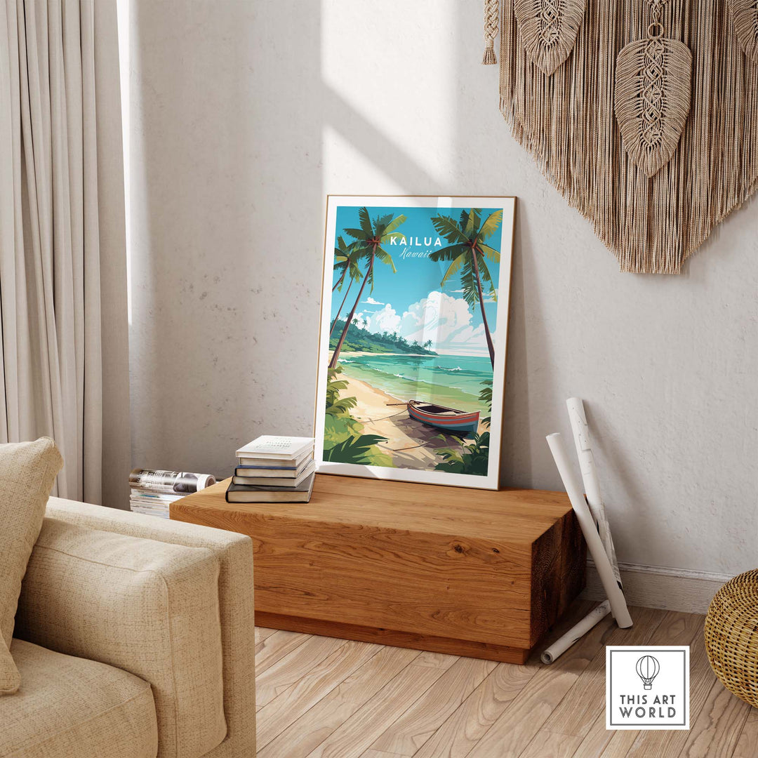 Kailua Poster Hawaii