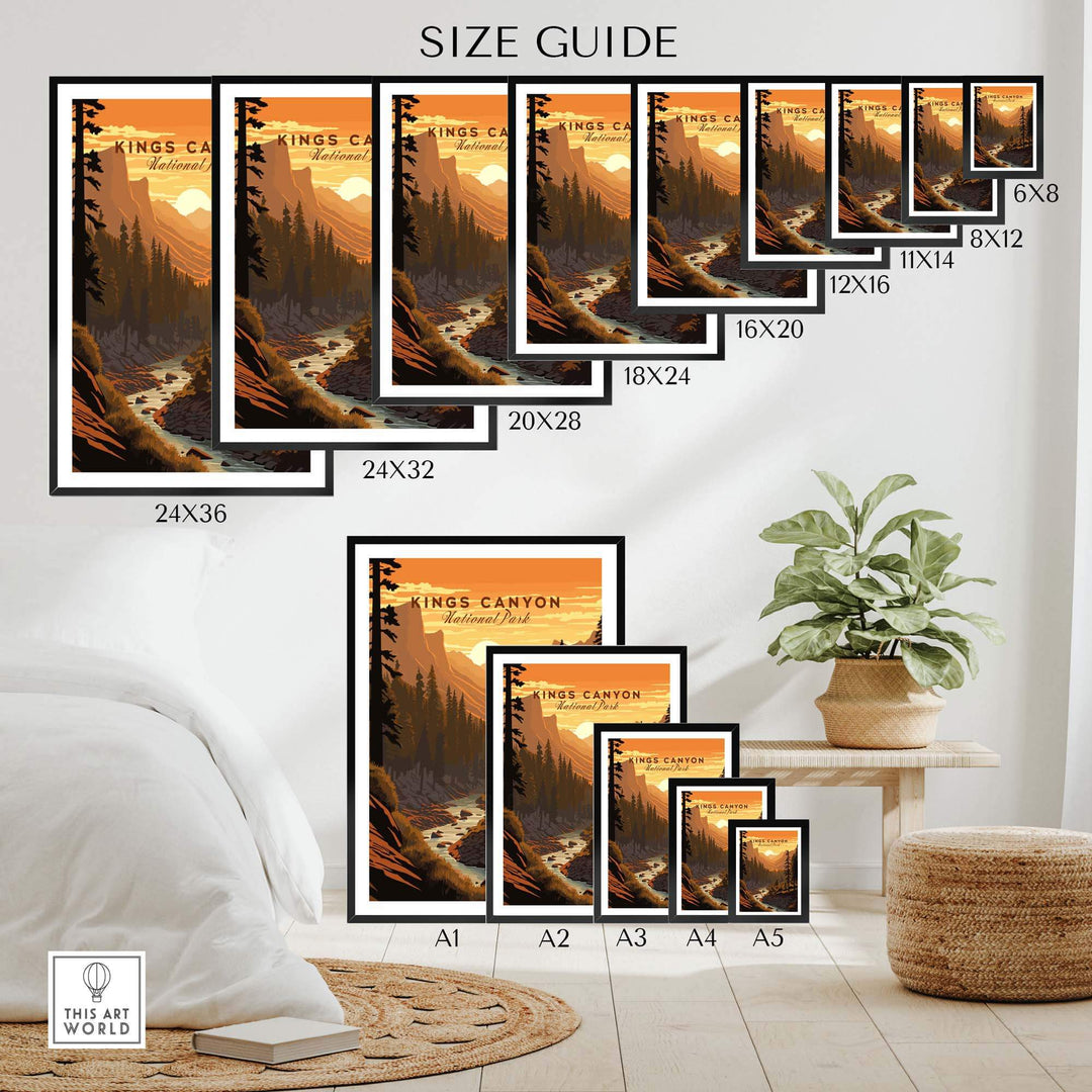 Kings Canyon Poster