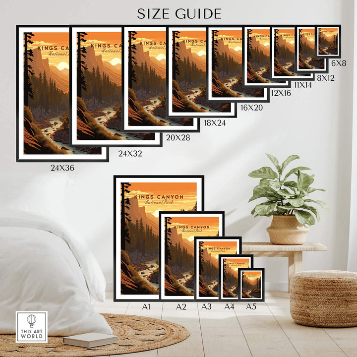 Kings Canyon Poster