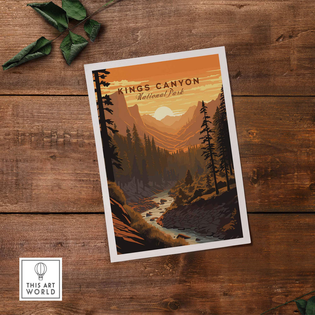 Kings Canyon Poster