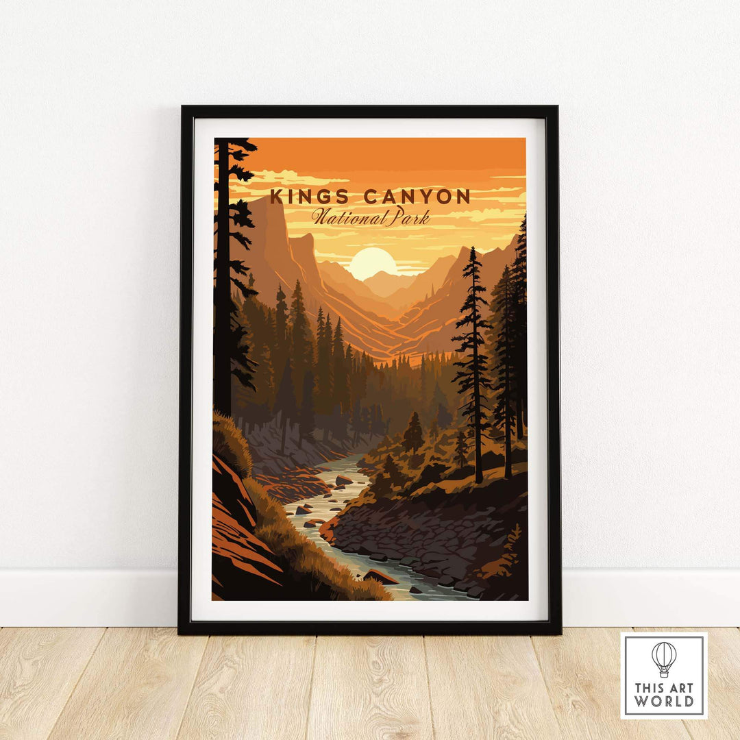 Kings Canyon Poster