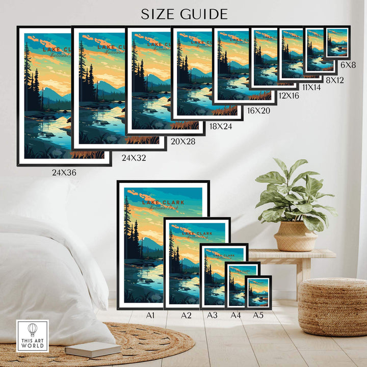 Lake Clark National Park Poster