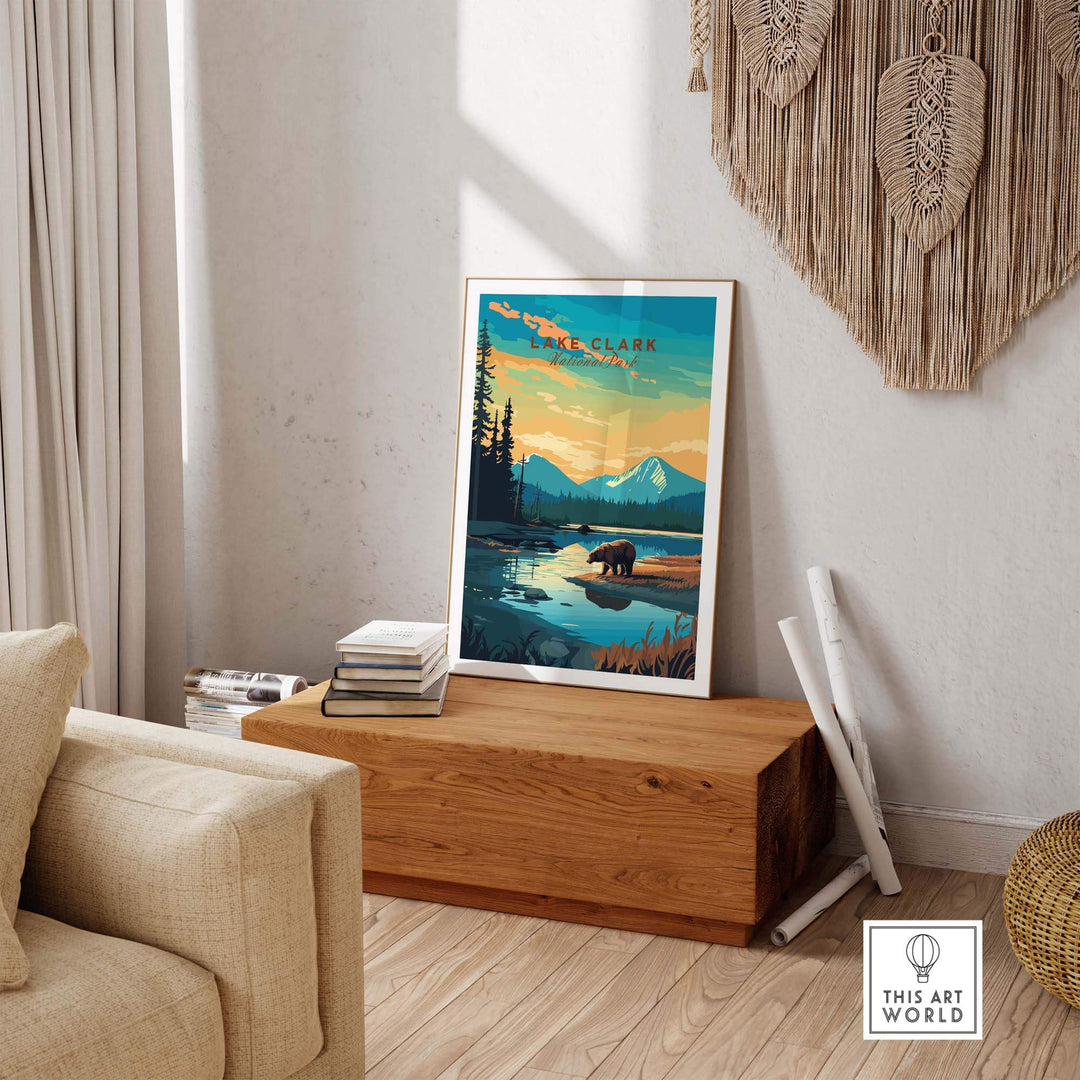 Lake Clark National Park Poster