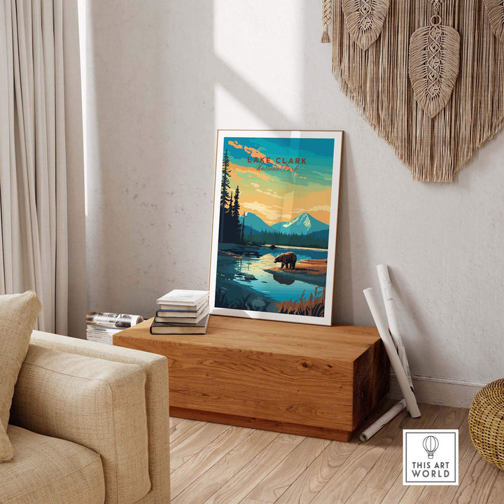Lake Clark National Park Poster