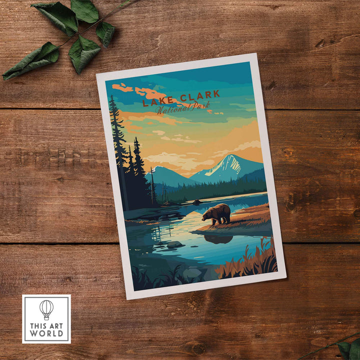 Lake Clark National Park Poster