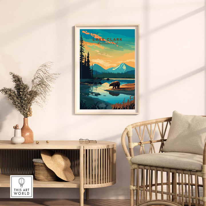 Lake Clark National Park Poster