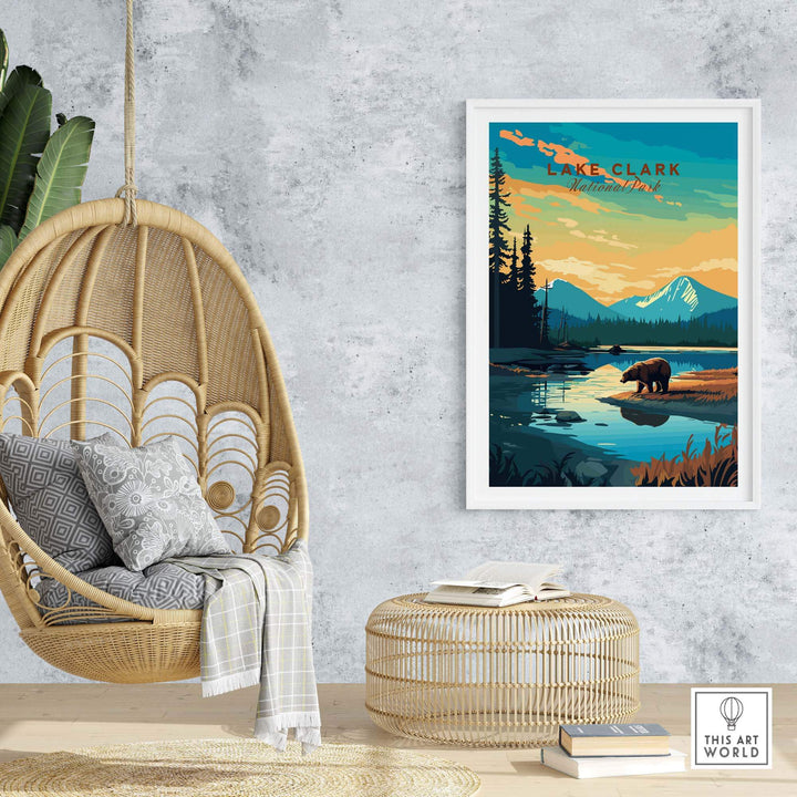 Lake Clark National Park Poster