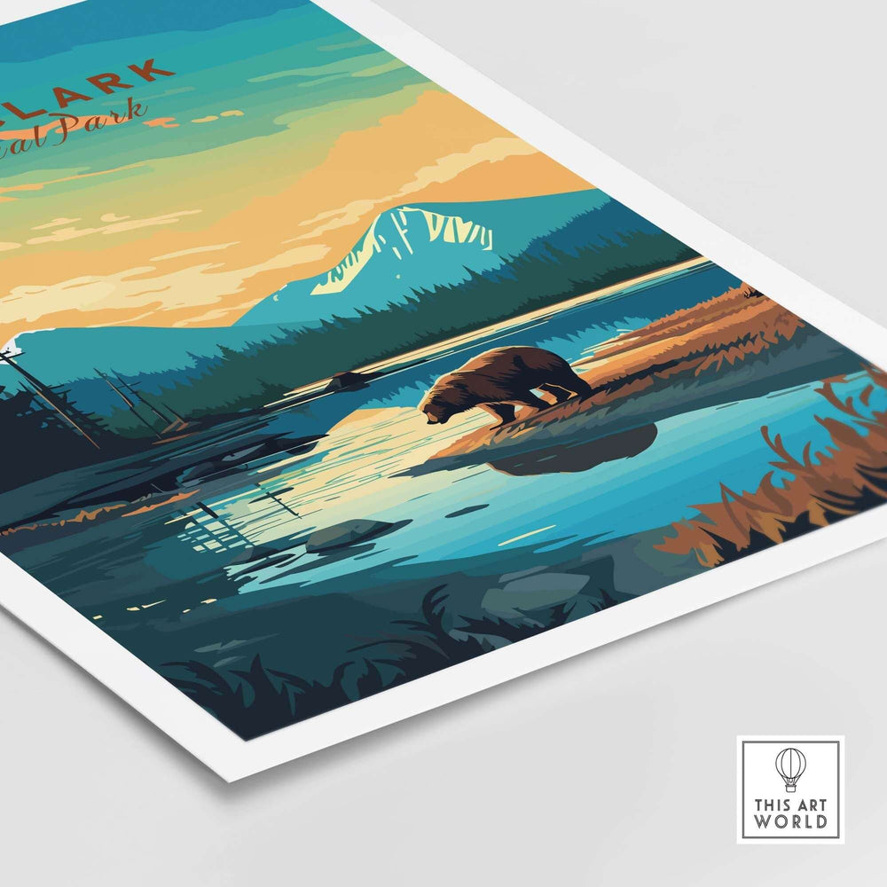 Lake Clark National Park Poster