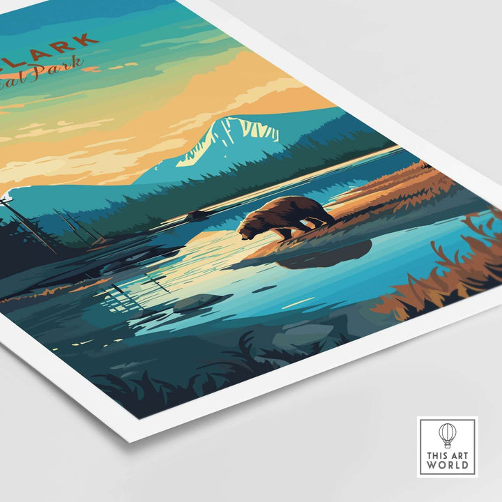 Lake Clark National Park Poster