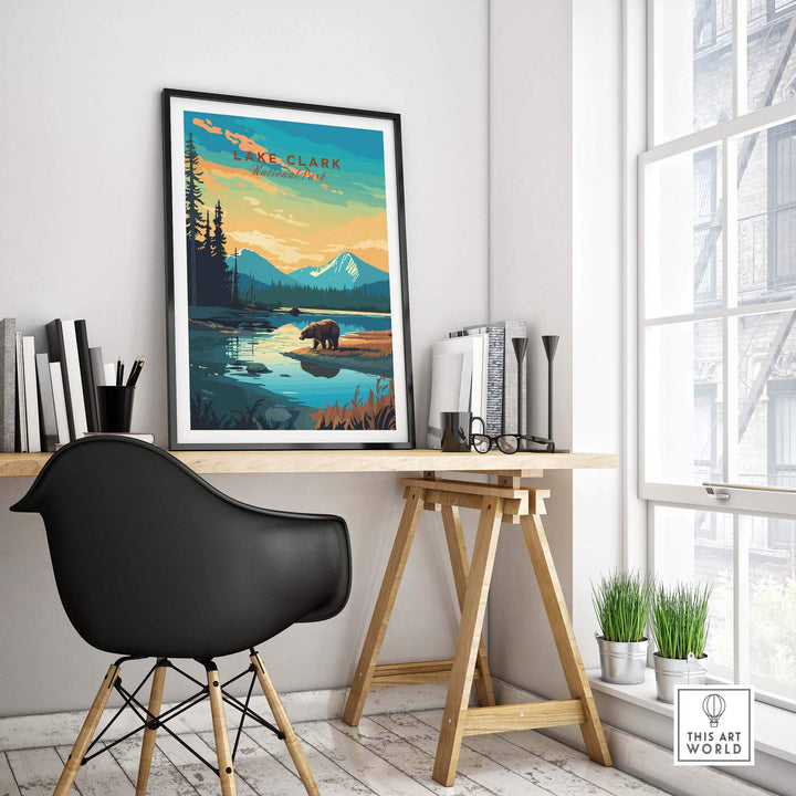 Lake Clark National Park Poster