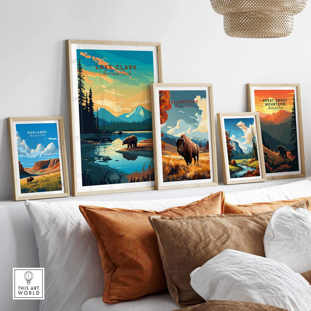 Lake Clark National Park Poster