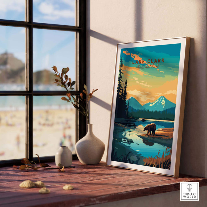 Lake Clark National Park Poster