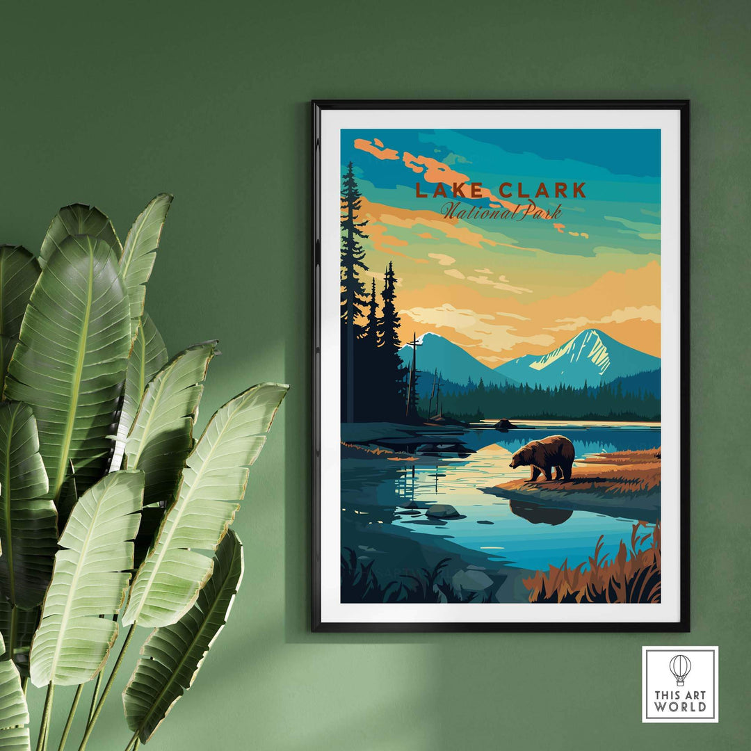 Lake Clark National Park Poster