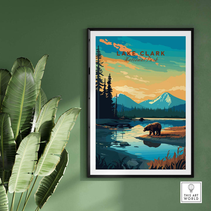 Lake Clark National Park Poster