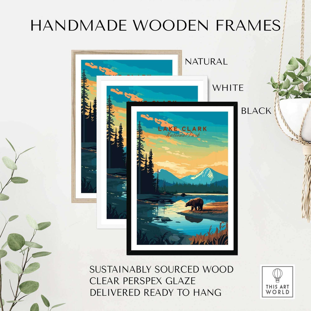 Lake Clark National Park Poster