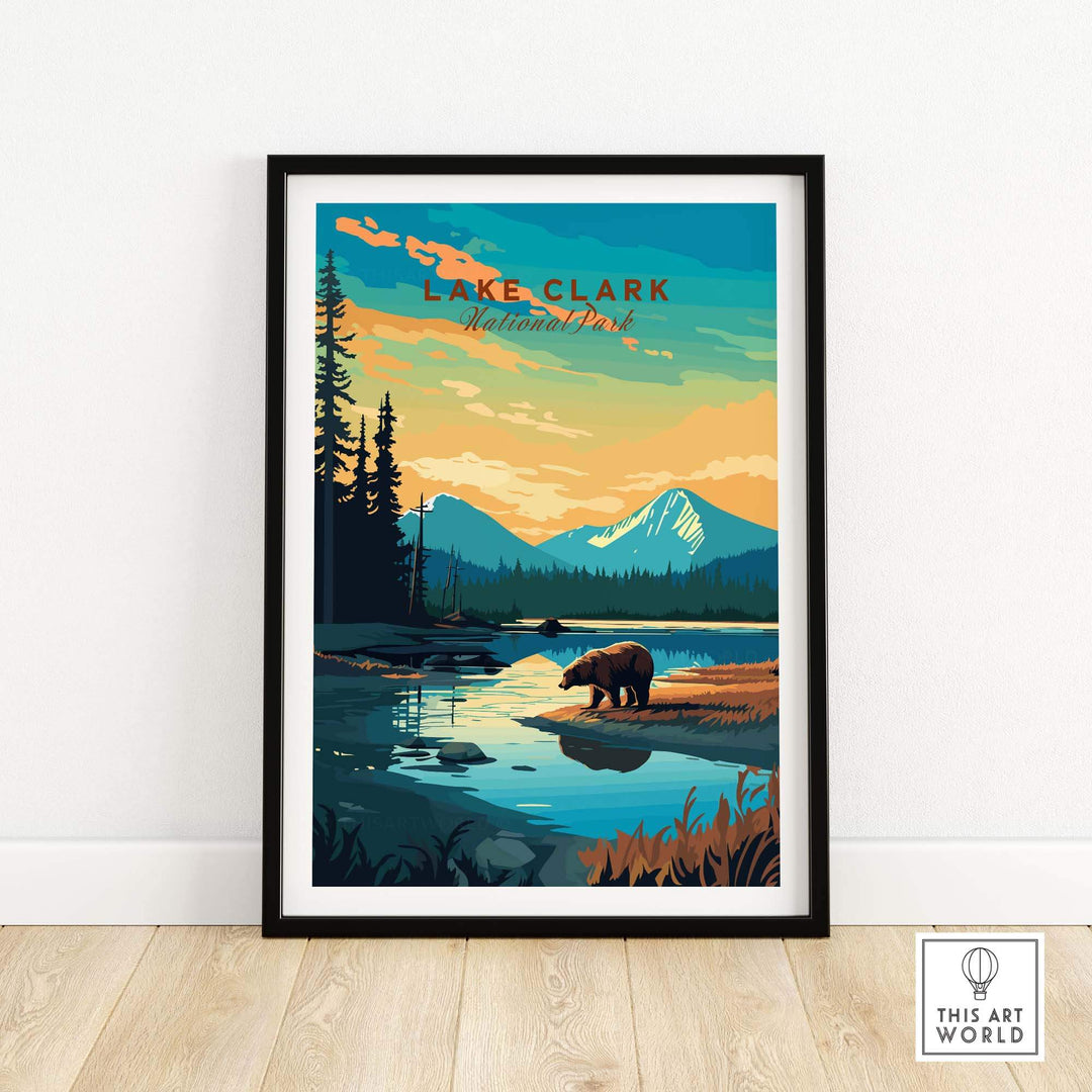 Lake Clark National Park Poster
