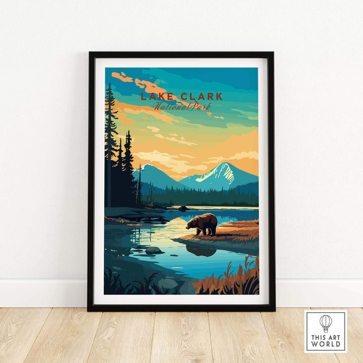 Lake Clark National Park Poster