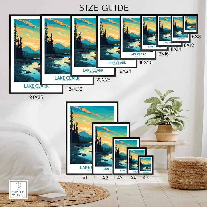 Lake Clark National Park Print