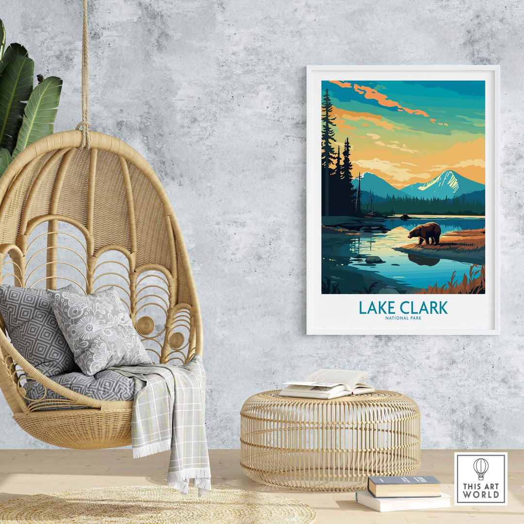 Lake Clark National Park Print