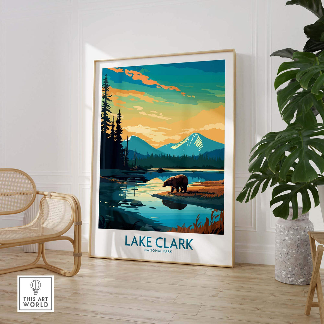 Lake Clark National Park Print