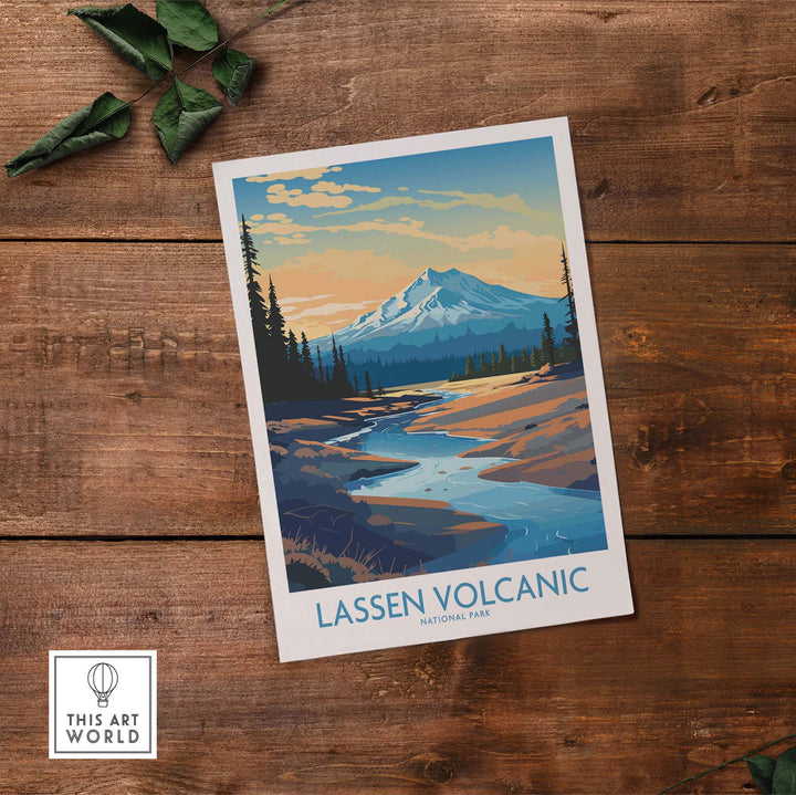 Lassen Volcanic Print