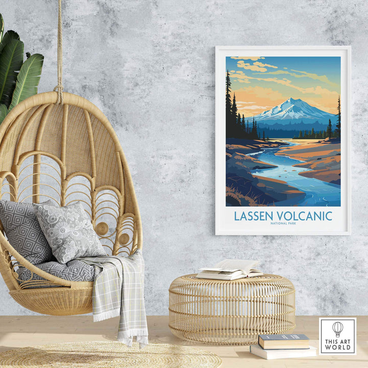 Lassen Volcanic Print