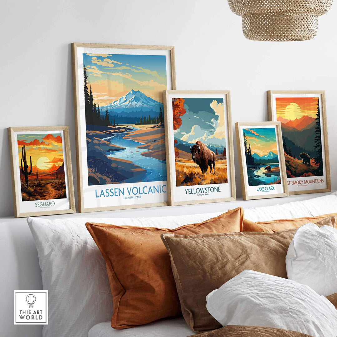 Lassen Volcanic Print