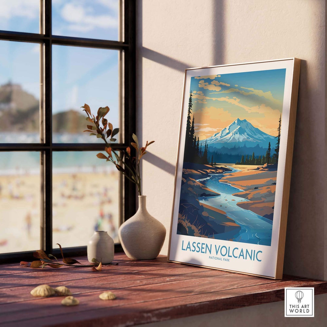 Lassen Volcanic Print
