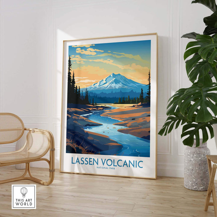 Lassen Volcanic Print