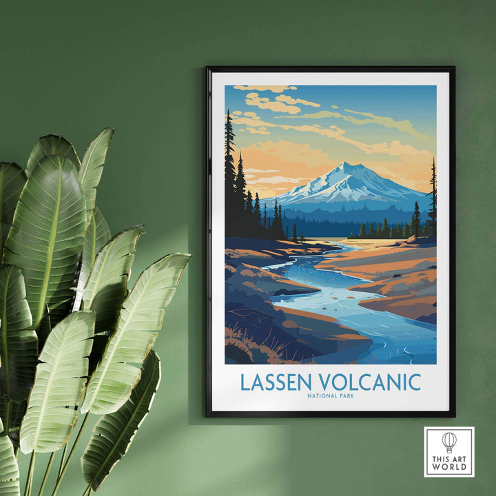 Lassen Volcanic Print