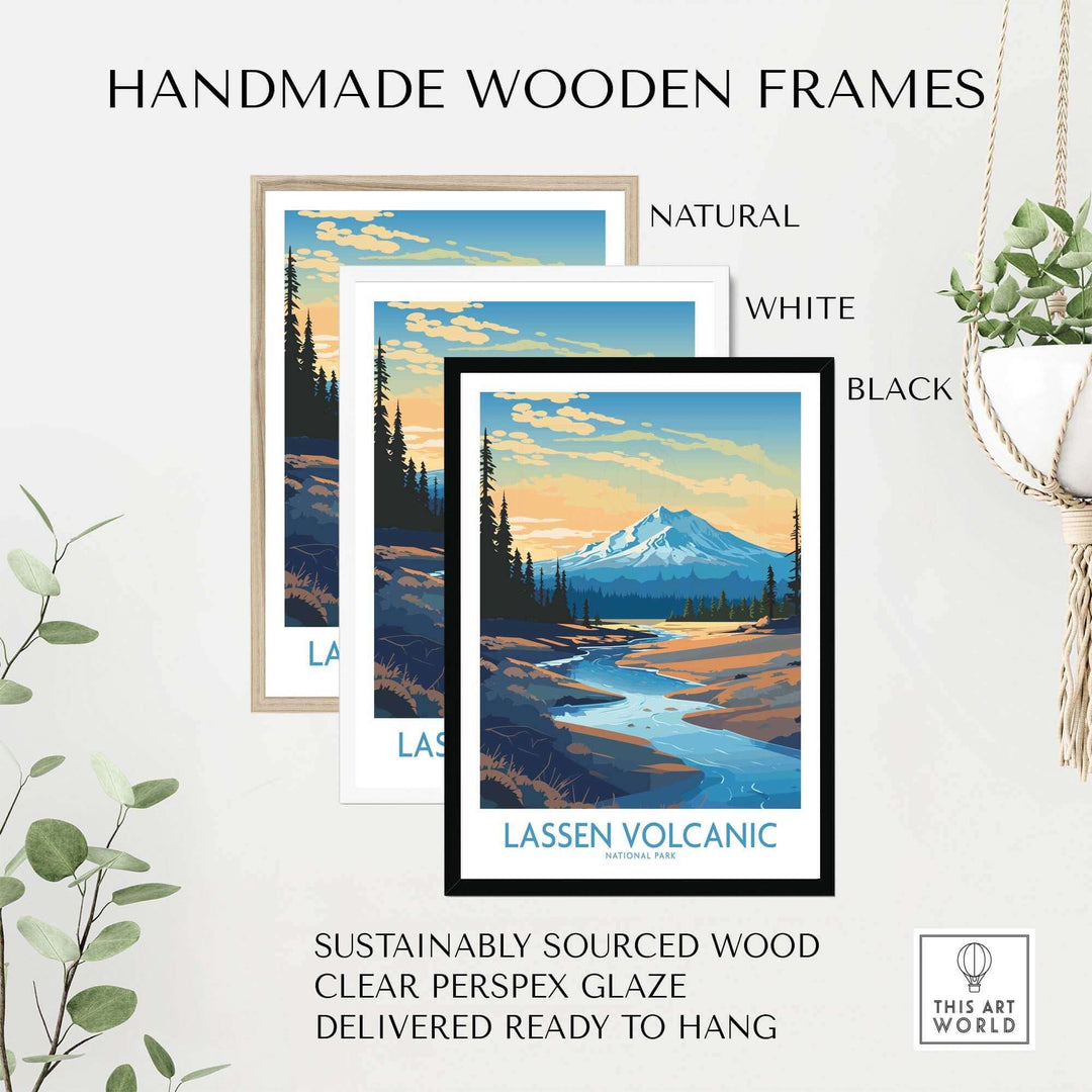Lassen Volcanic Print