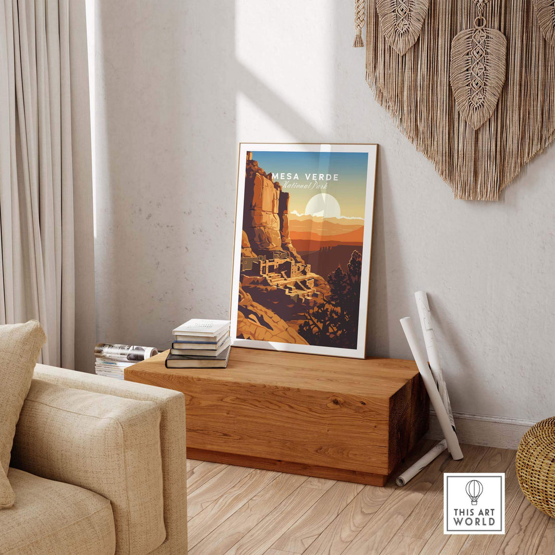 Mesa Verde Poster National Park