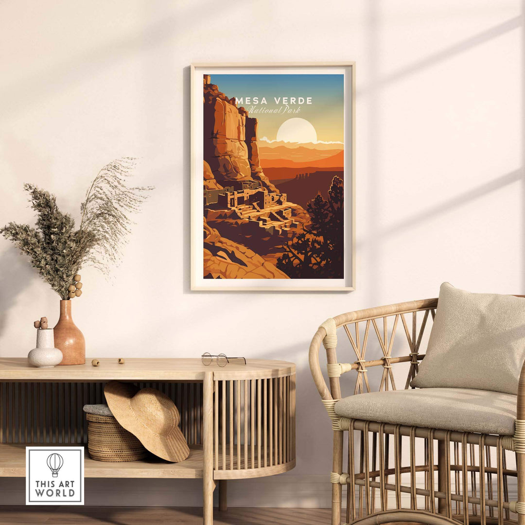 Mesa Verde Poster National Park